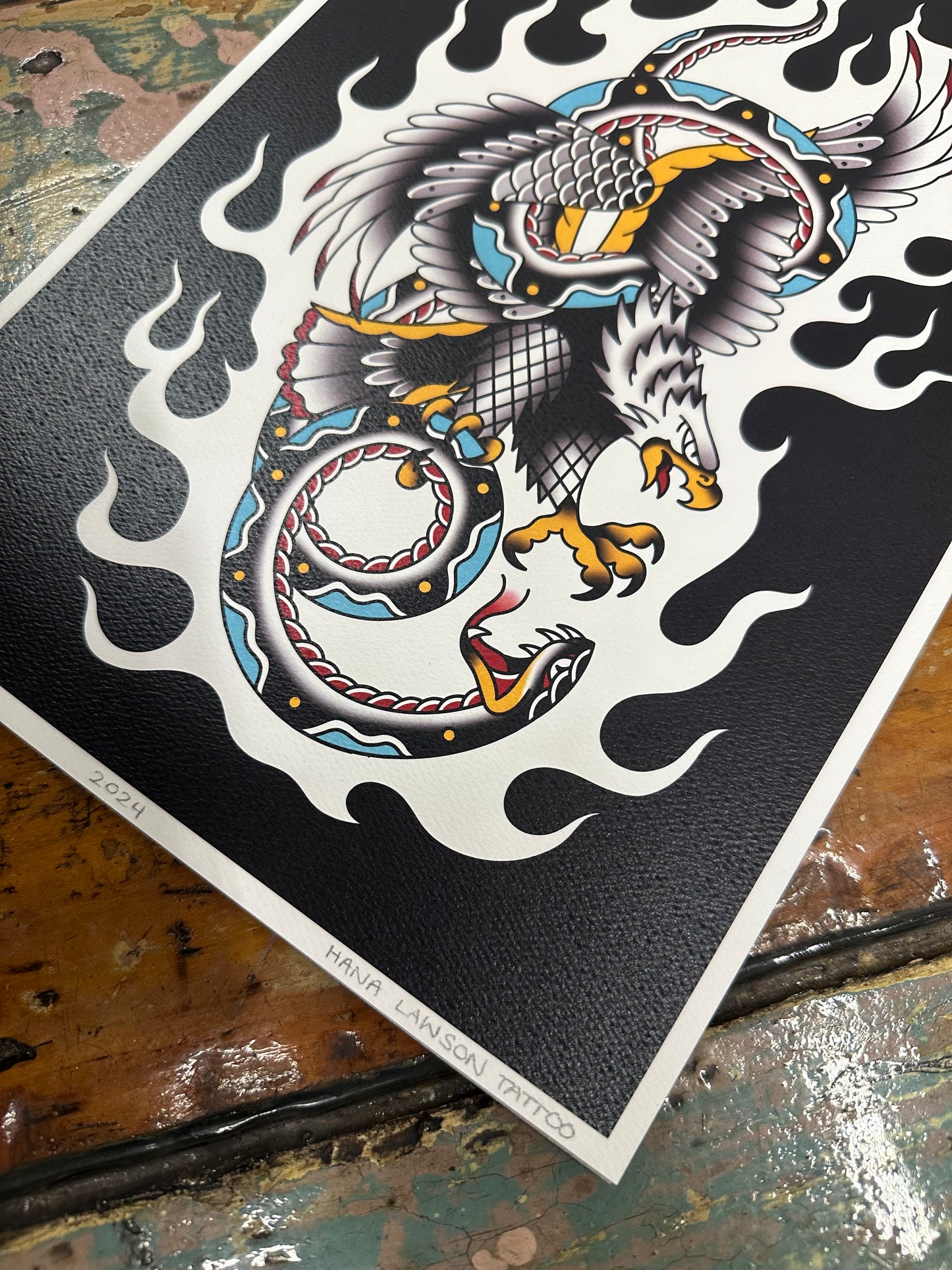 Hana A4 print