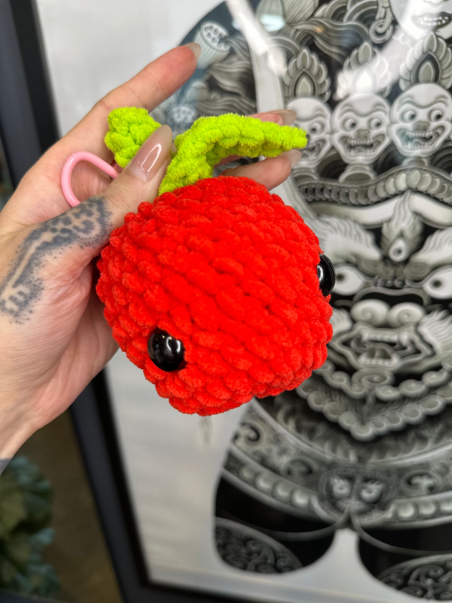 Handmade crochet companion