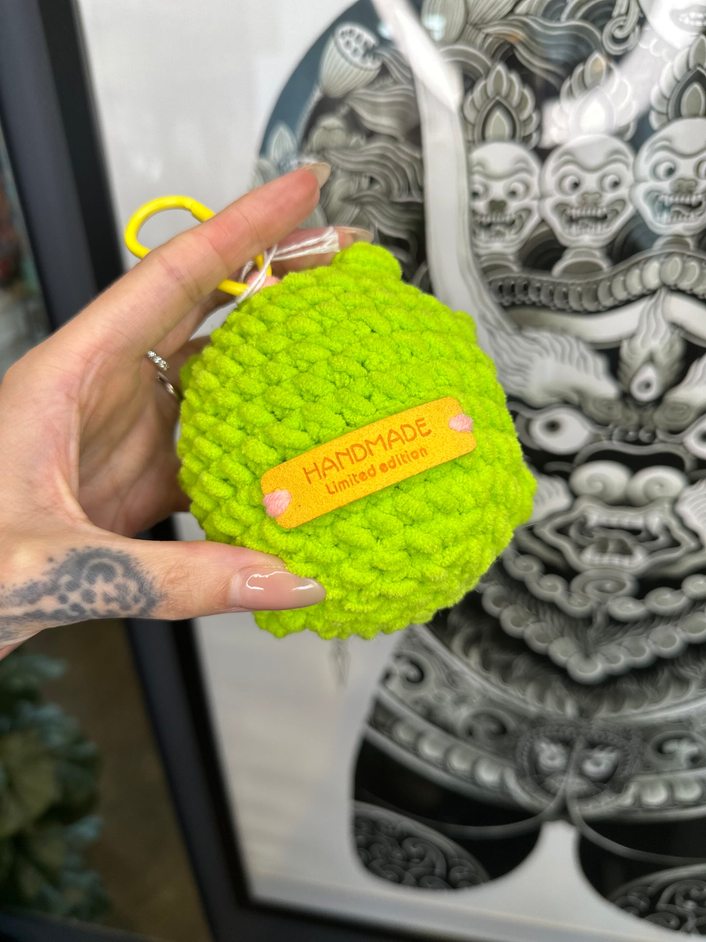 Handmade crochet companion