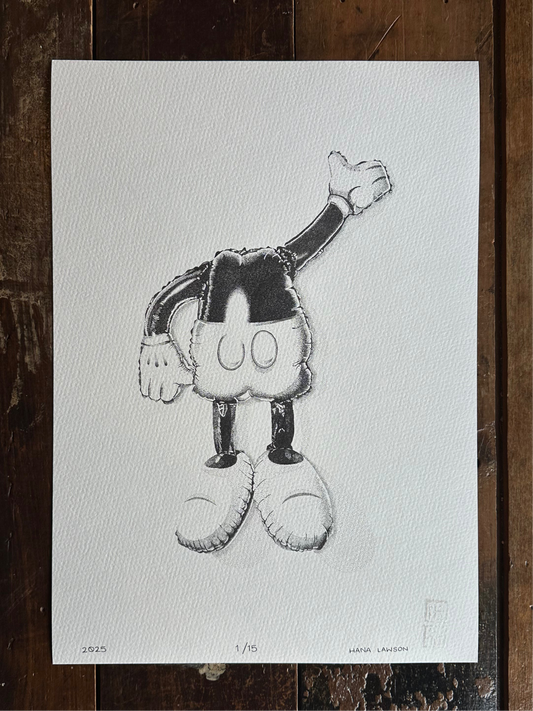 @hanalawsontattoo A3 Mickey print