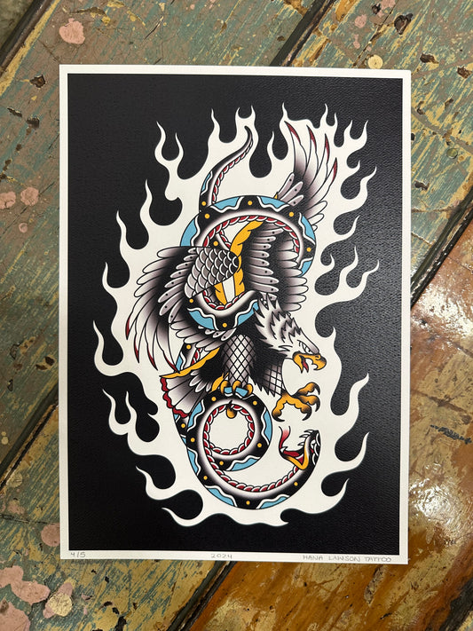 Hana A4 print