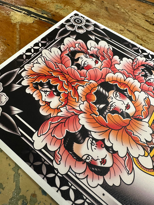 Hana A4 print
